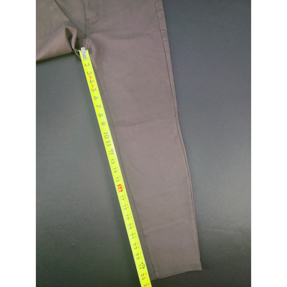 Liverpool Los Angeles Womens Size 14 Brown Skinny Ankle Pants Stretch Mid Rise - Picture 6 of 9